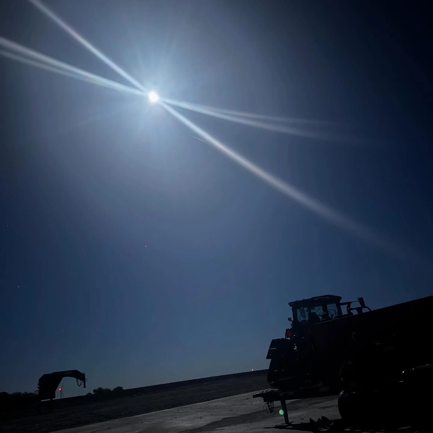 The full moon is putting on a show at the farm. I&rsquo;m not there, but the hubs sent this pic to let me know that it&rsquo;s &ldquo;bright and amazing!&rdquo;

And of course it&rsquo;s a solid reminder that life is really heavy and dark some days, 