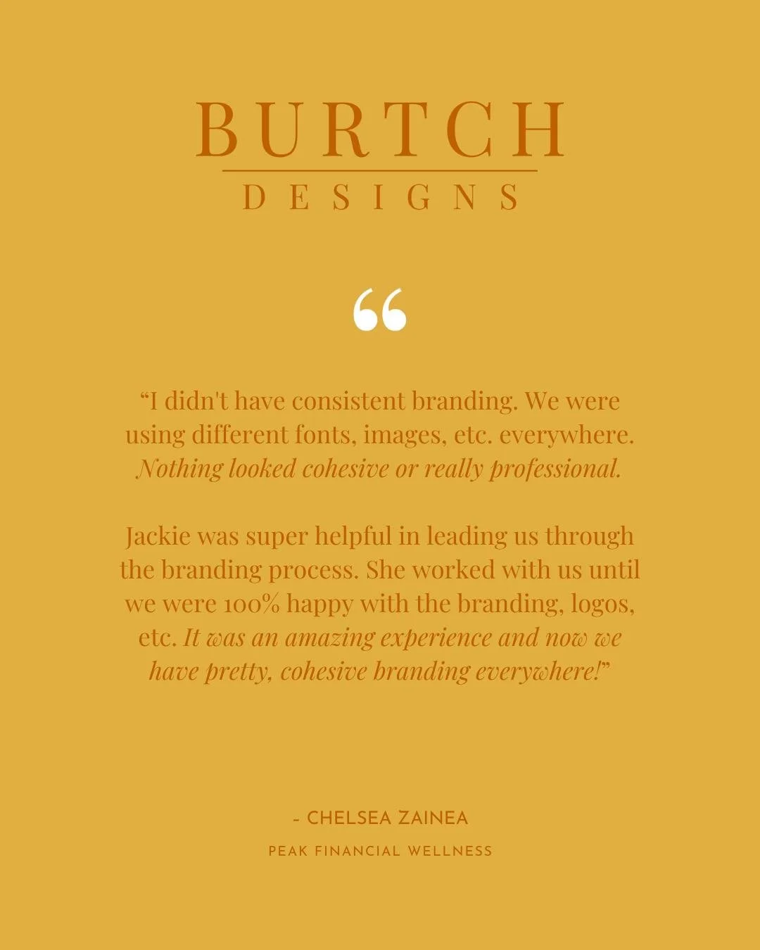 When your brand starts to feel scattered, it is easy to lose confidence in how you show up.

For Peak Financial Wellness, creating cohesion was about more than visuals. It was about building a foundation that matched the quality of the work happening