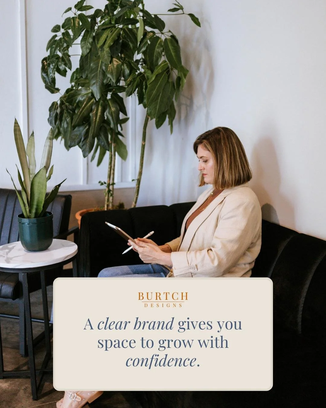 When your brand is clear, it becomes so much easier to show up, communicate your value, and make decisions that support the direction you want to grow. Clarity gives you breathing room. It gives you confidence. And it removes so much of the second gu