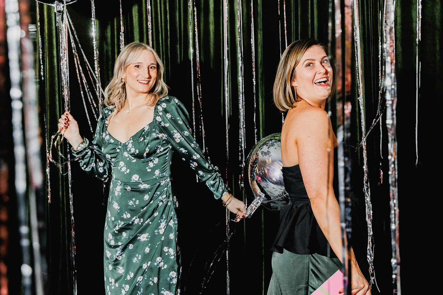 Note to self: Taking your sister-in-law to a launch party equates far more laughs than taking your husband 😅 JK. He's fun too, but for @tsgcolumbus it&rsquo;s all about the vibes ✨