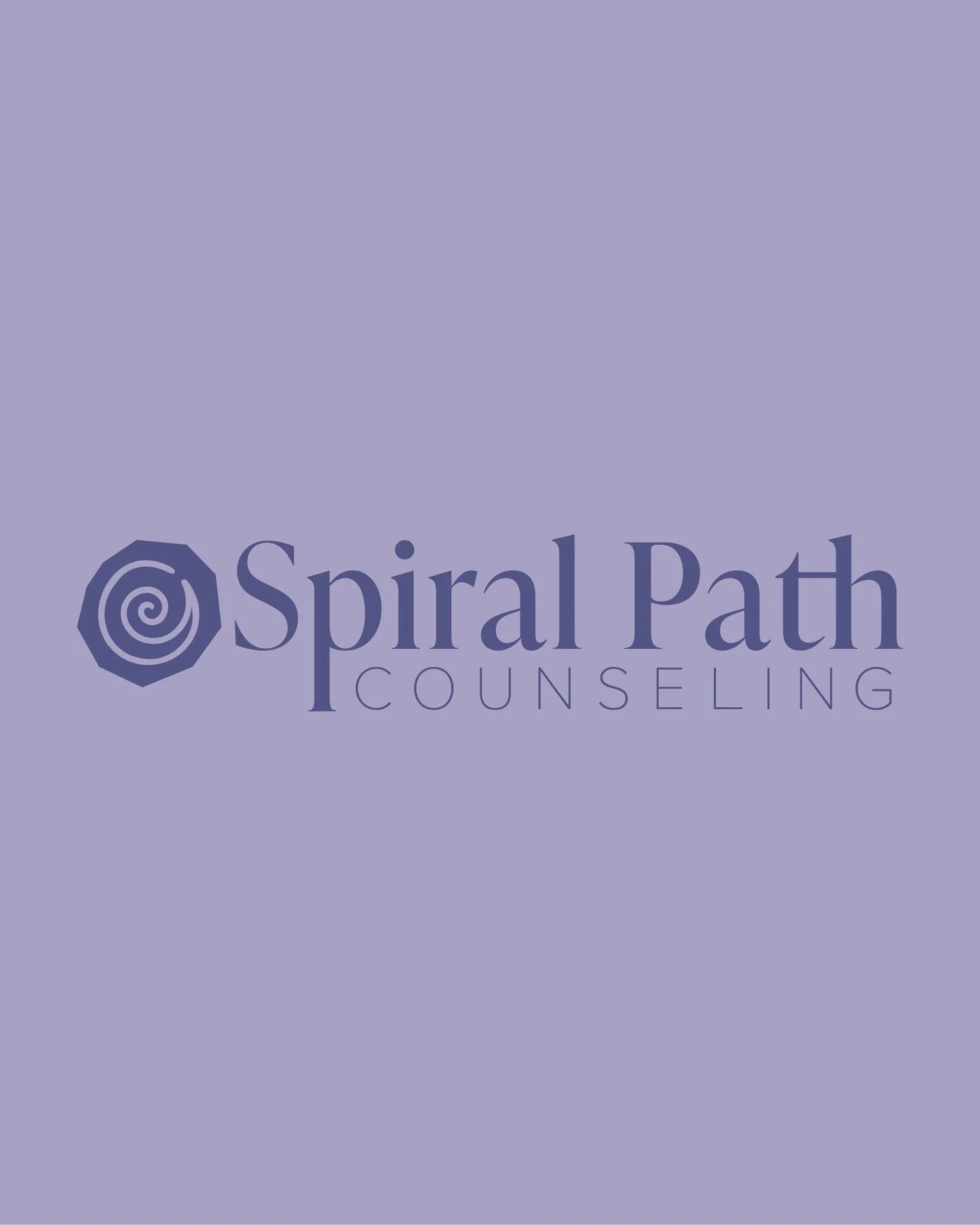 Spiral Path Counseling has a fresh new vibe &amp; it's too good! This project was about more than a new look. It was about creating a visual and digital home that actually reflects how Emily works &mdash; depth over linearity, experience over explana