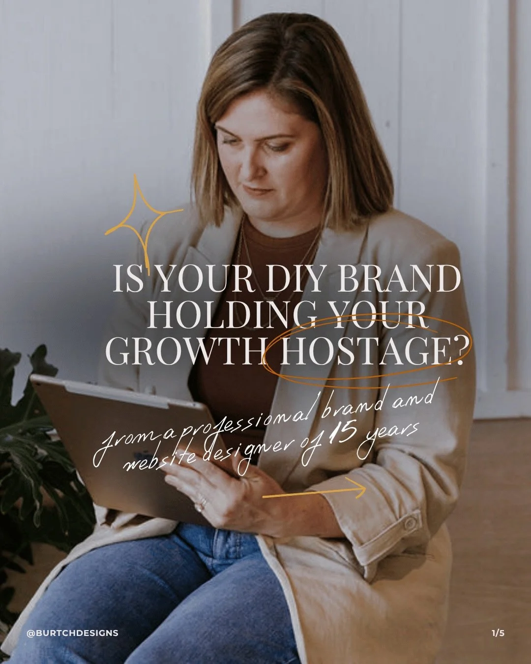 Most of my clients didn&rsquo;t start with a professional brand. They started with a DIY logo they made on Canva and a website they threw together between client calls and real life.

And that version served them. It got them moving. It helped them p