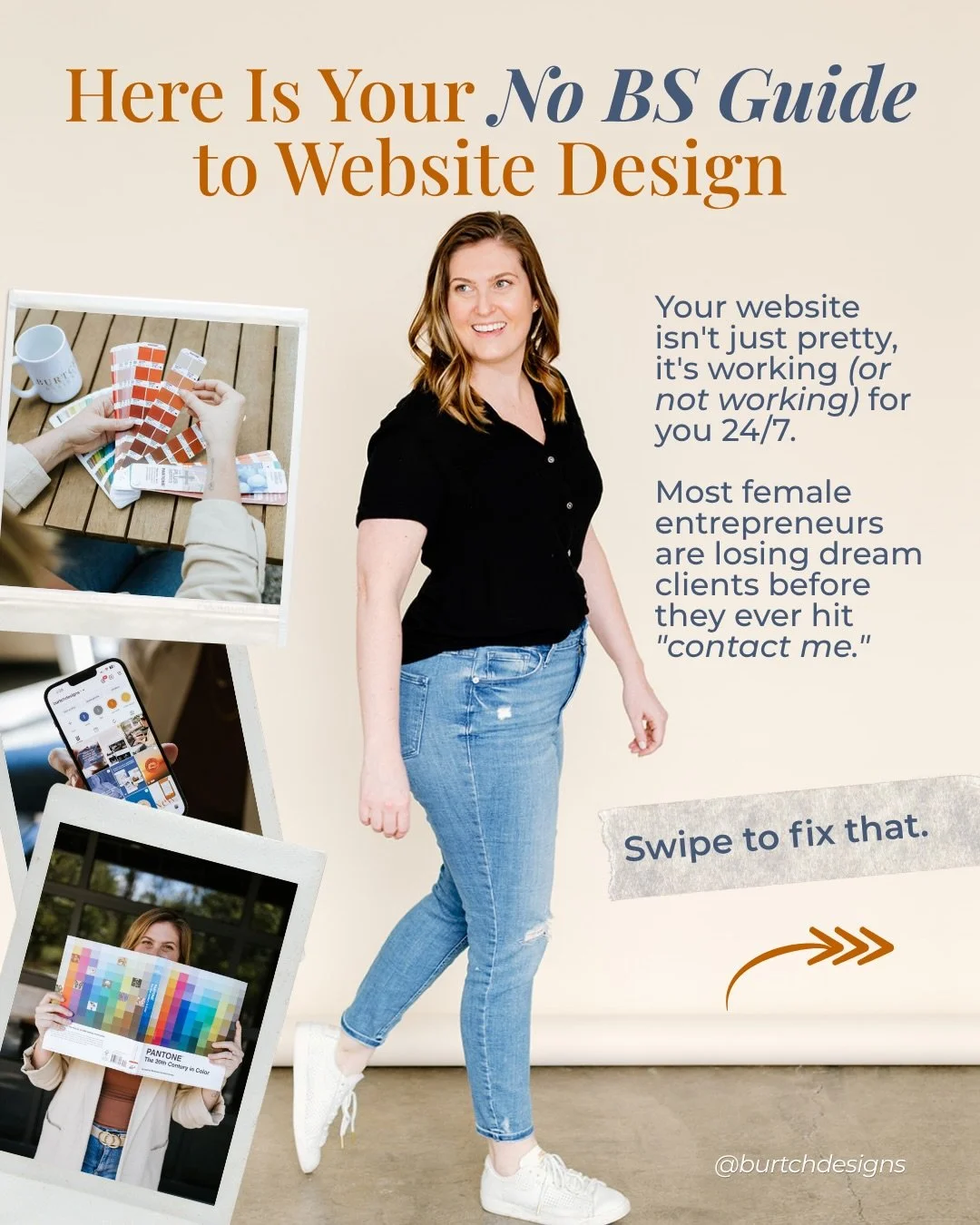 Your website is either your hardest working team member or your biggest liability. There is rarely an in between.

I say this because most of the women I talk to have no idea how much business they are actually losing because of their website. Not fr