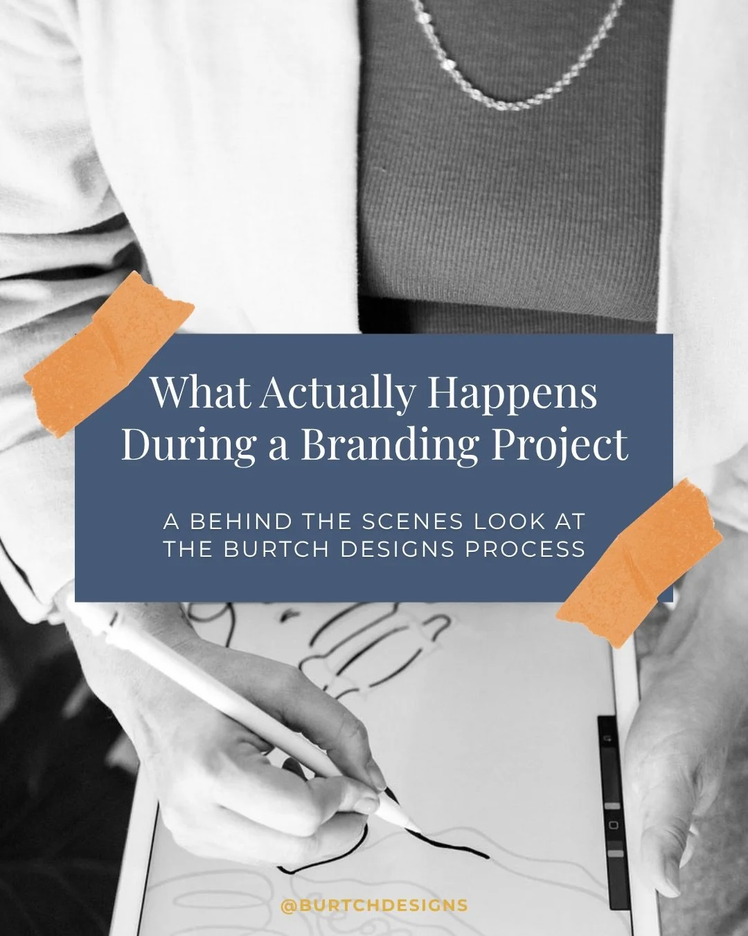 Most people do not know what actually happens inside a brand project. And that mystery is usually what keeps them from starting one.

So let me pull back the curtain a little.

When we work together, the very first thing we do is not design anything.