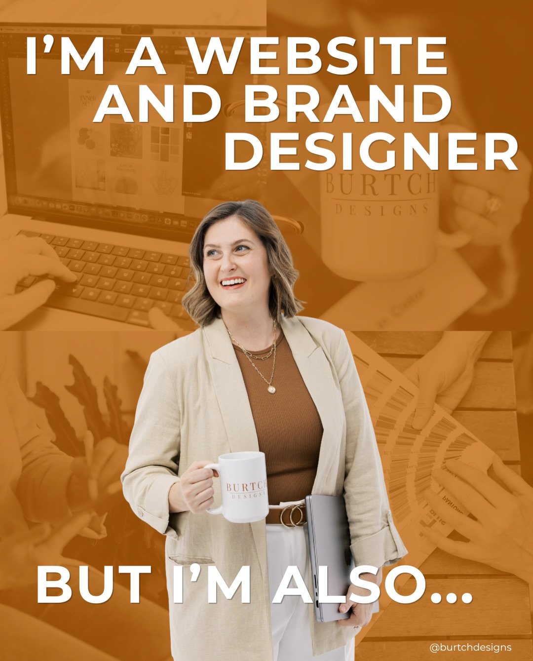 You know what I do. But here is a little more about who I actually am.

Behind every brand I build and every website I design is just a real person who loves her family, takes her coffee seriously, and genuinely cannot stop thinking about typography.