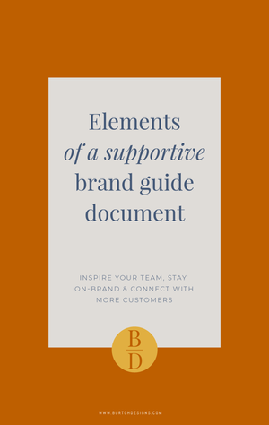 Elements of a supportive brand guide to help your brand stay consistent ...