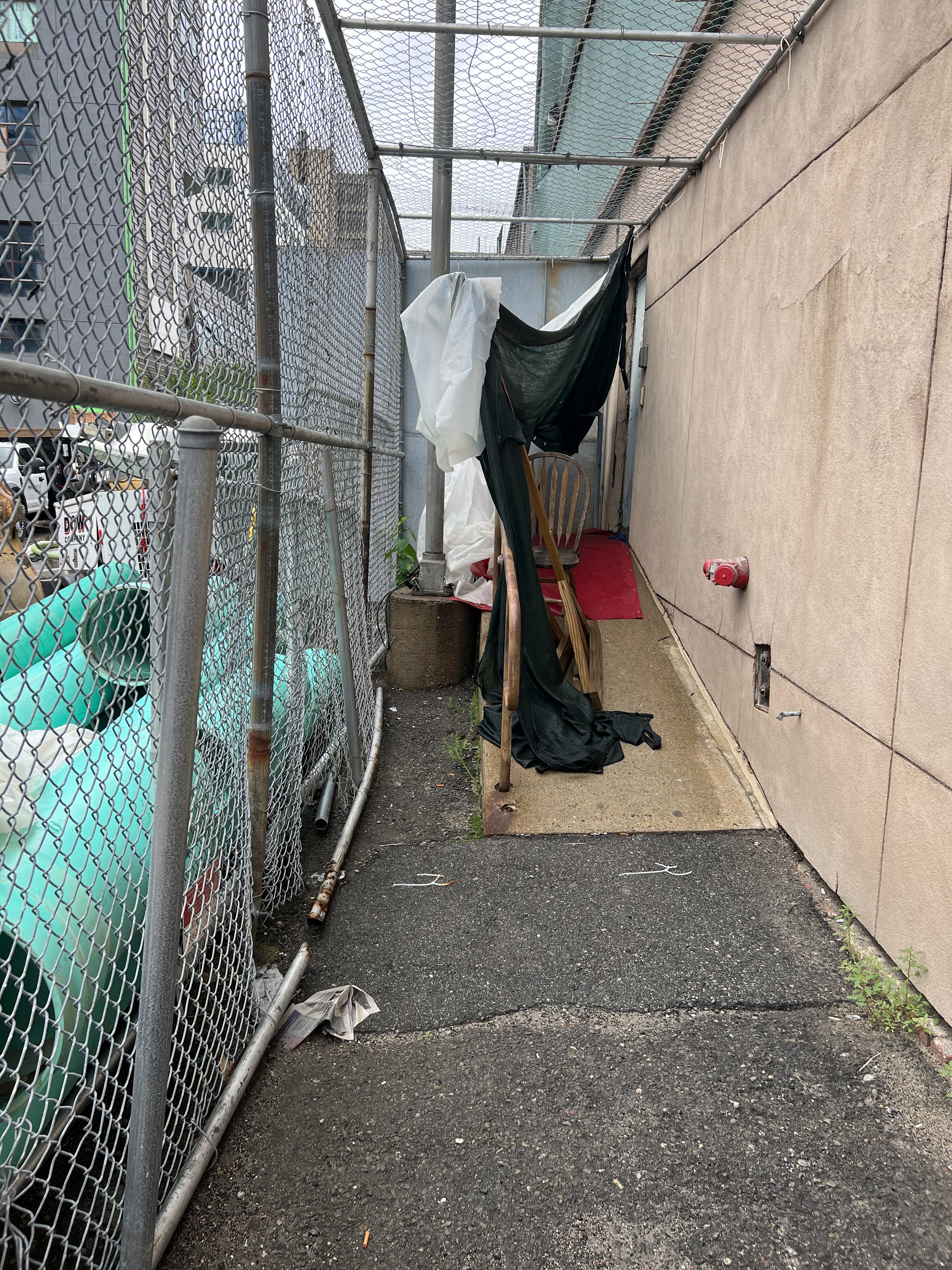 Encampment site, Albany Street