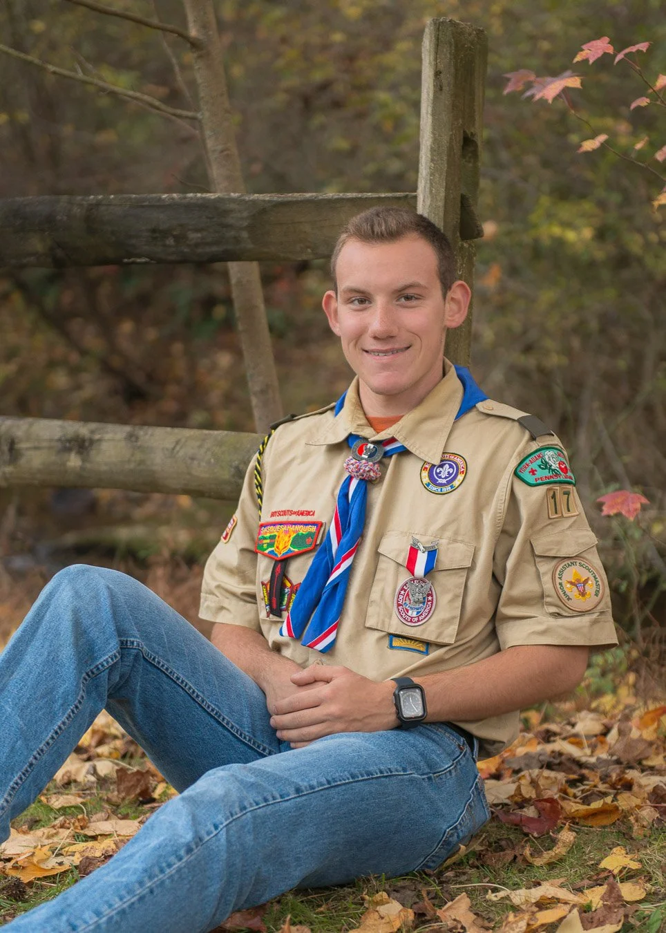 Alex Eagle Scout uniform