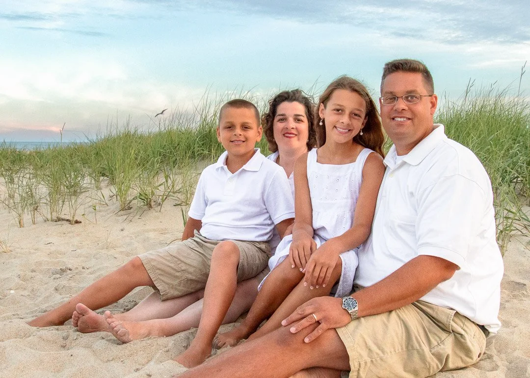 Beach family
