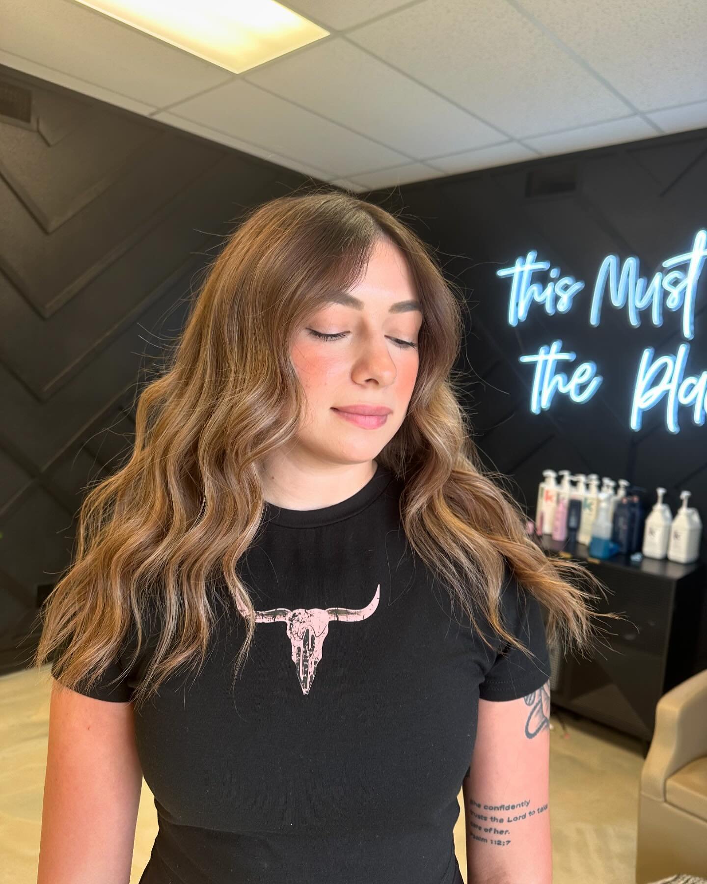 This balayage turned out so pretty😍 went from faded auburn to this!!! #schwarzkopfusa #balayage #victoriatxhairstylist #victoriatexas