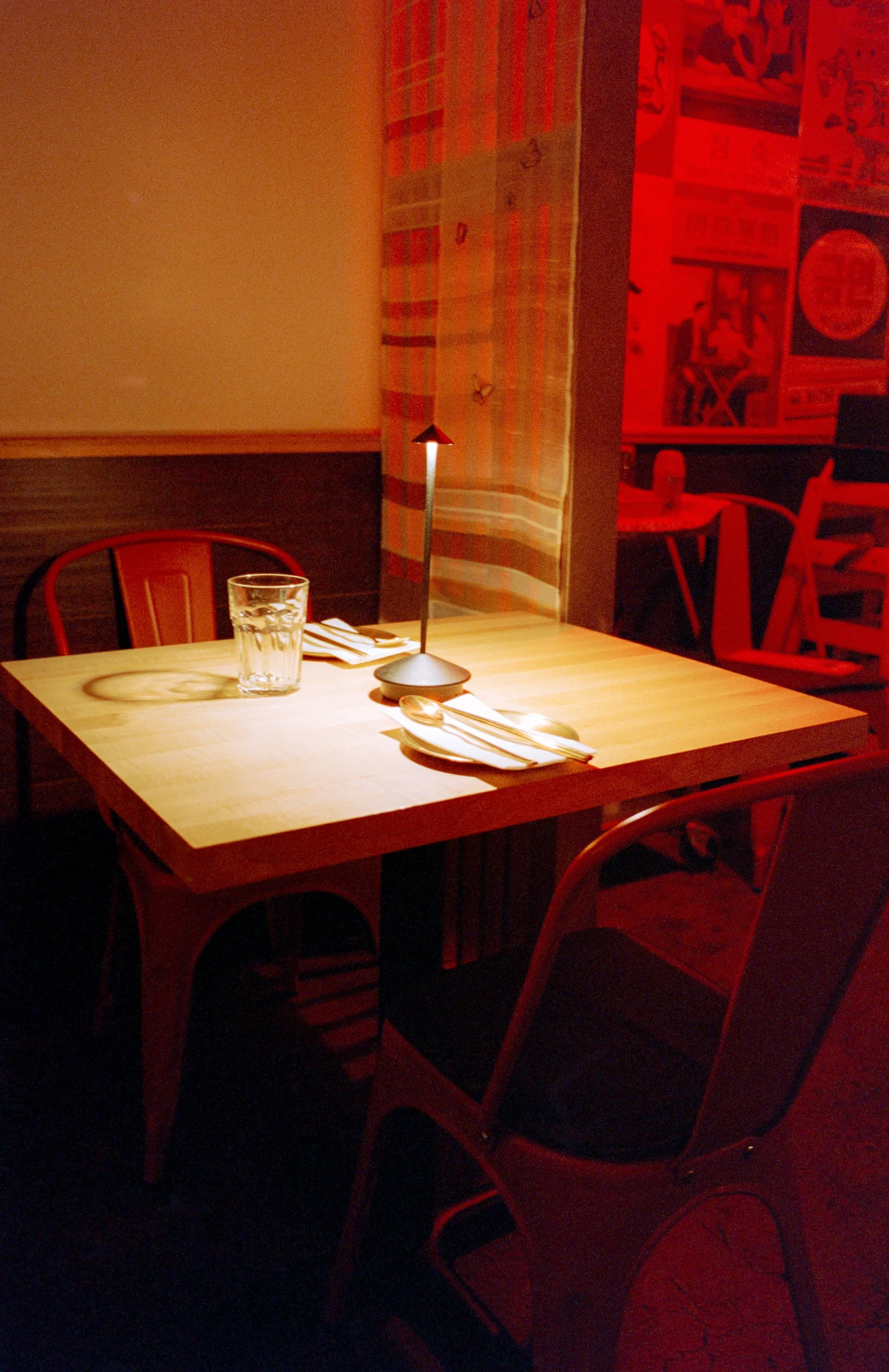 Korean Restaurant | F3 | Portra 800 | 2026