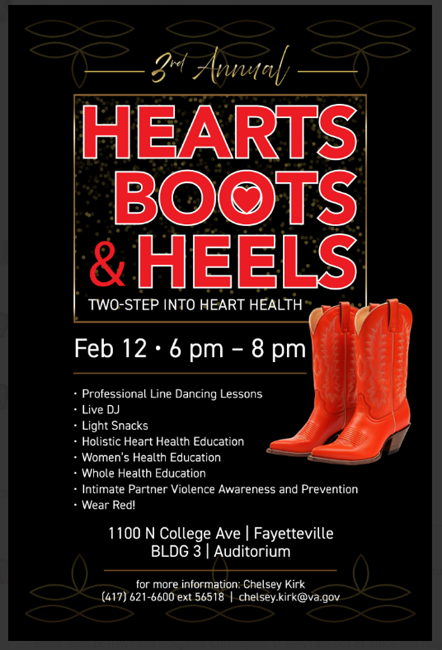 3rd Annual Hearts, Boots, and Heels