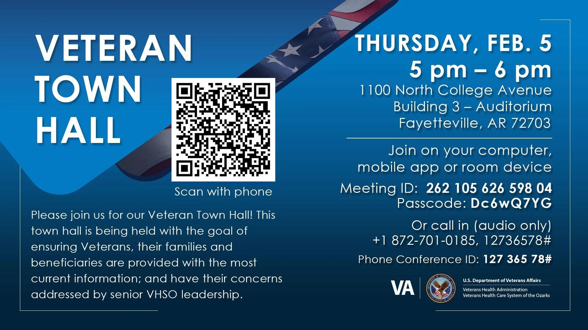 Veteran Town Hall