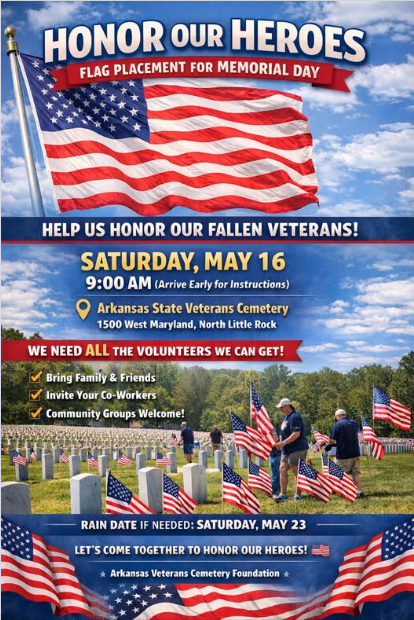 Flag Placement for Memorial Day