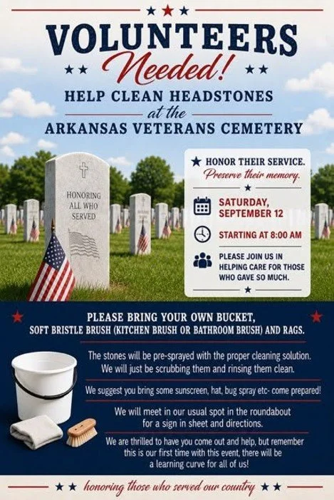 Help Clean Headstones - Volunteers Needed