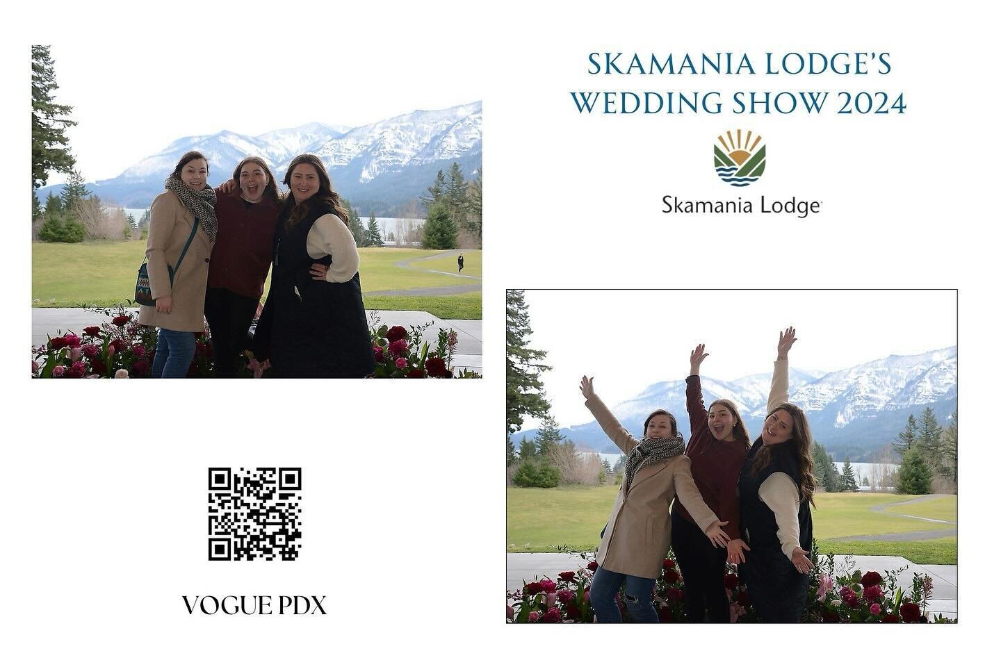 We had the best time at @skamanialodge open house last weekend! It was a wonderful time meeting all the couple and mingling with our vendor friends! We love our Skamania weddings!