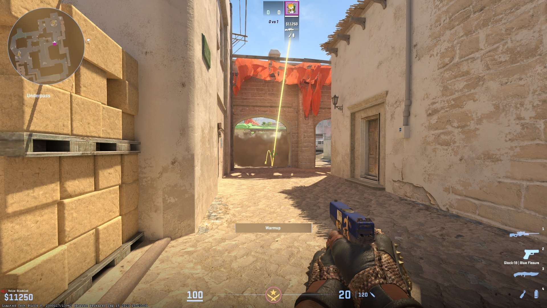 The smoke can help in aiding the short push to not get picked off from site.