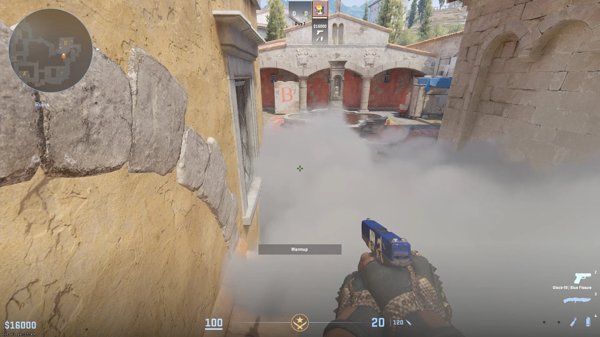 The smoke doesn't cover the boost so be wary of anyone there.