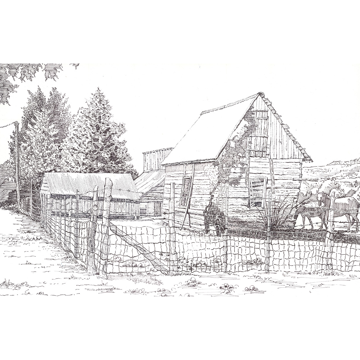 Image of Olsen's Granary #1 (B&W)