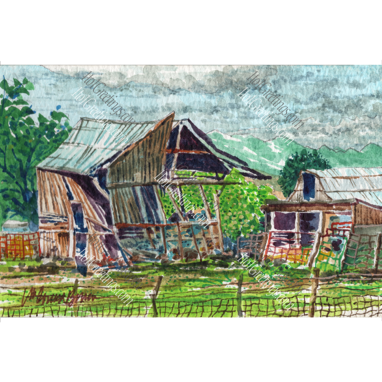 "A Vanishing Era" - Bill Bankhead's Barn