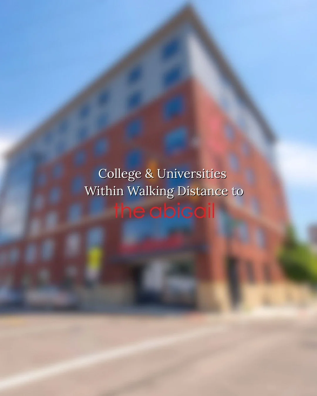 Campus life, but make it effortless 🌟

From morning lectures to late-night study sessions, The Abigail keeps you within walking distance to some of Columbus's best schools and unversities 🚶📚️

#theabigail #studenthousing #columbus #downtown