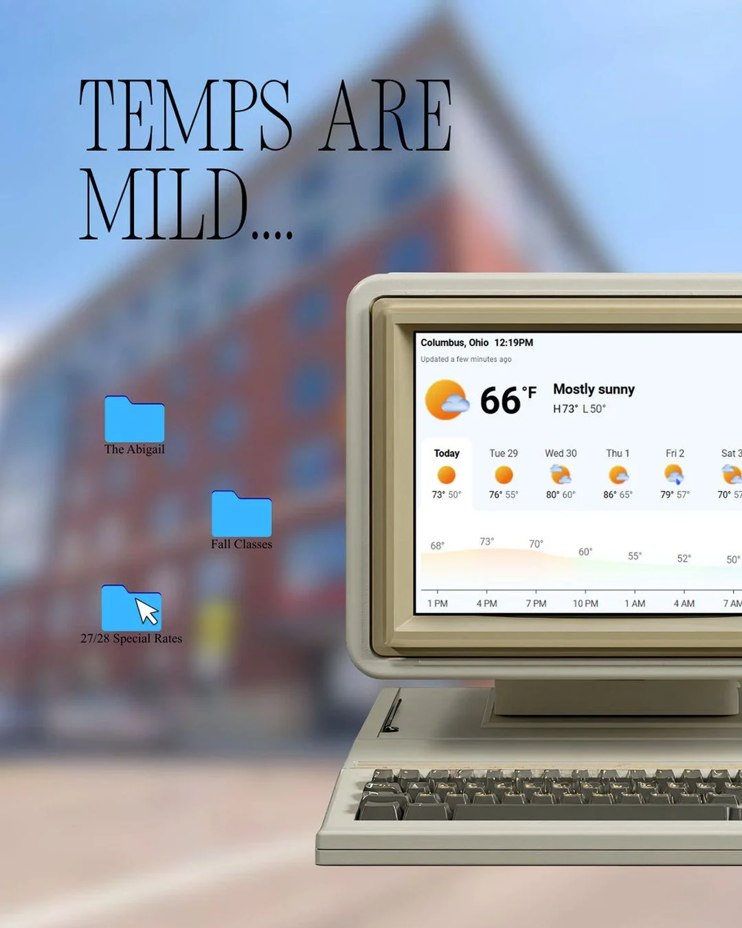 Temps are mild, but our Fall 2027 rates are HOT! 🔥💻

Fall 2027 leasing is underway at The Abigail! 🏠✨ Secure your spot early and make downtown Columbus your home for the 2027&ndash;2028 year.

📲 DM us to check availability or schedule your tour!
