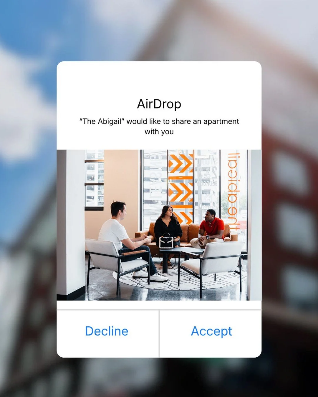 POV: Your Fall 2027 apartment just AirDropped itself to you. 📲🏡

Affordable student living, private bedroom options, in-unit laundry, furnished options, roommate matching and more.

✨ Preleasing for 2027&ndash;2028 is officially OPEN!

Hit ACCEPT a
