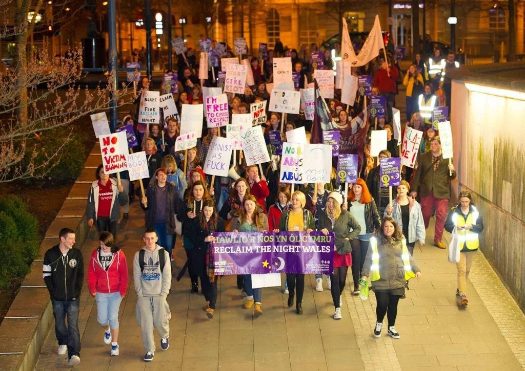 2014 Wales Reclaim the Night march