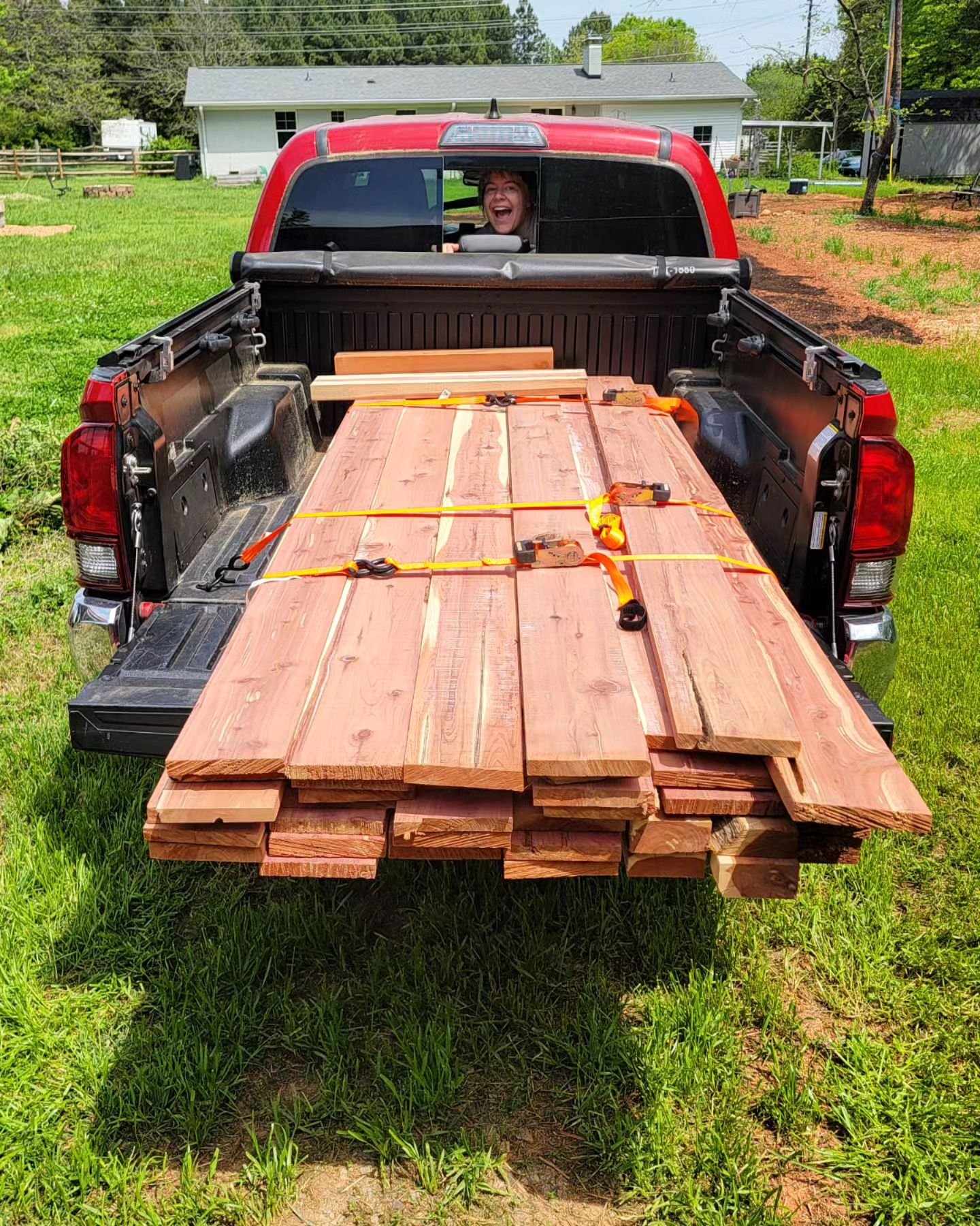 We just found a great deal on Facebook marketplace for cedar boards, so we're getting super excited about building raised beds on Saturday during our volunteer day! 

If you've been wanting to learn about using power tools, fence building, trail clea