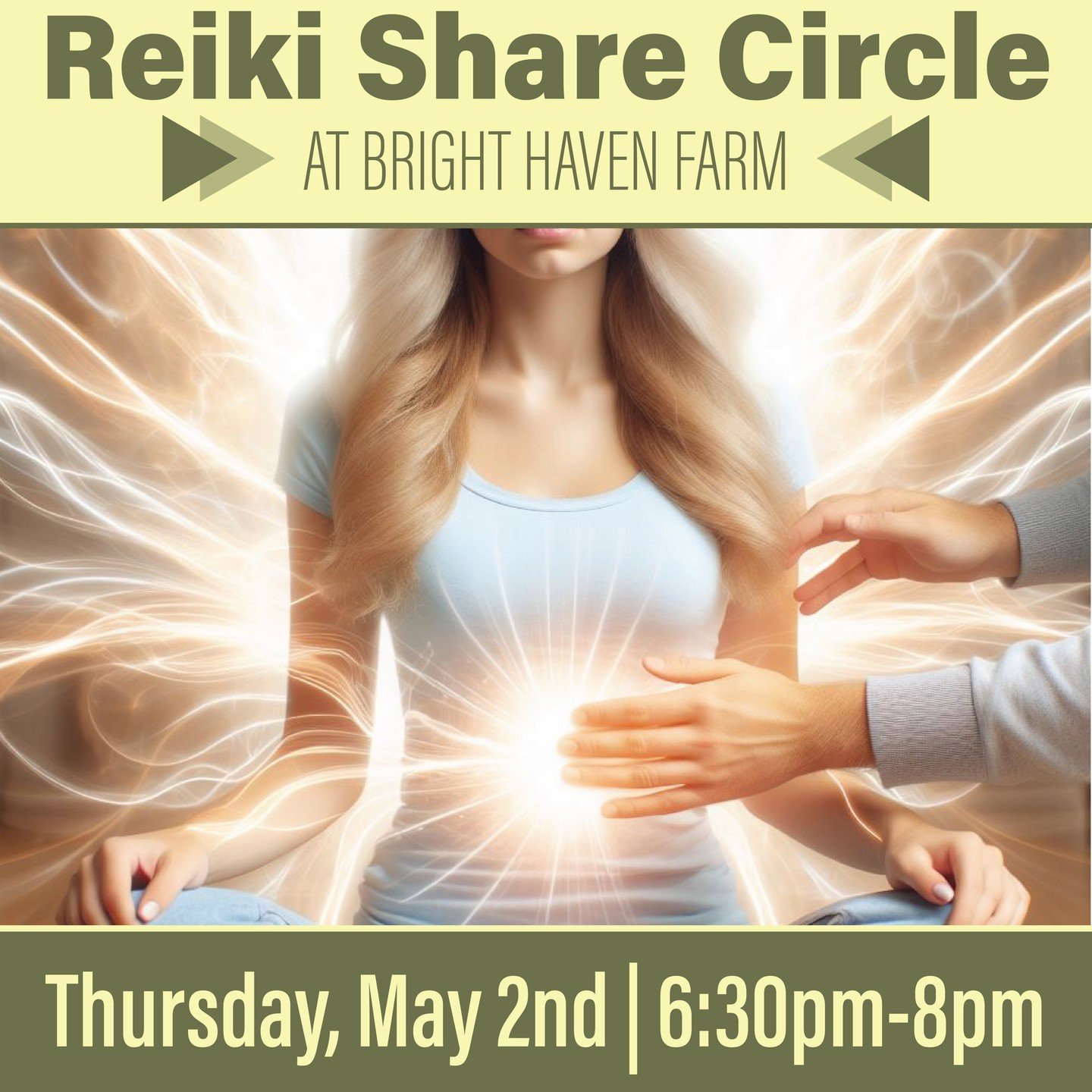 Come practice and share with other likeminded folks. This is an opportunity to both give and receive this beautiful healing modality.

This event is for anyone with level 1, 2 or master attunements within any lineage of reiki energy healing. No pract