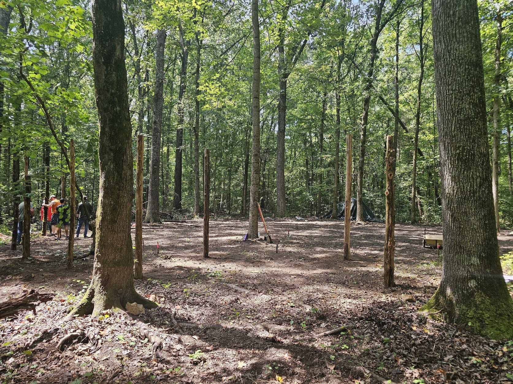 Farm Volunteer Day: Fire Dance Arbor