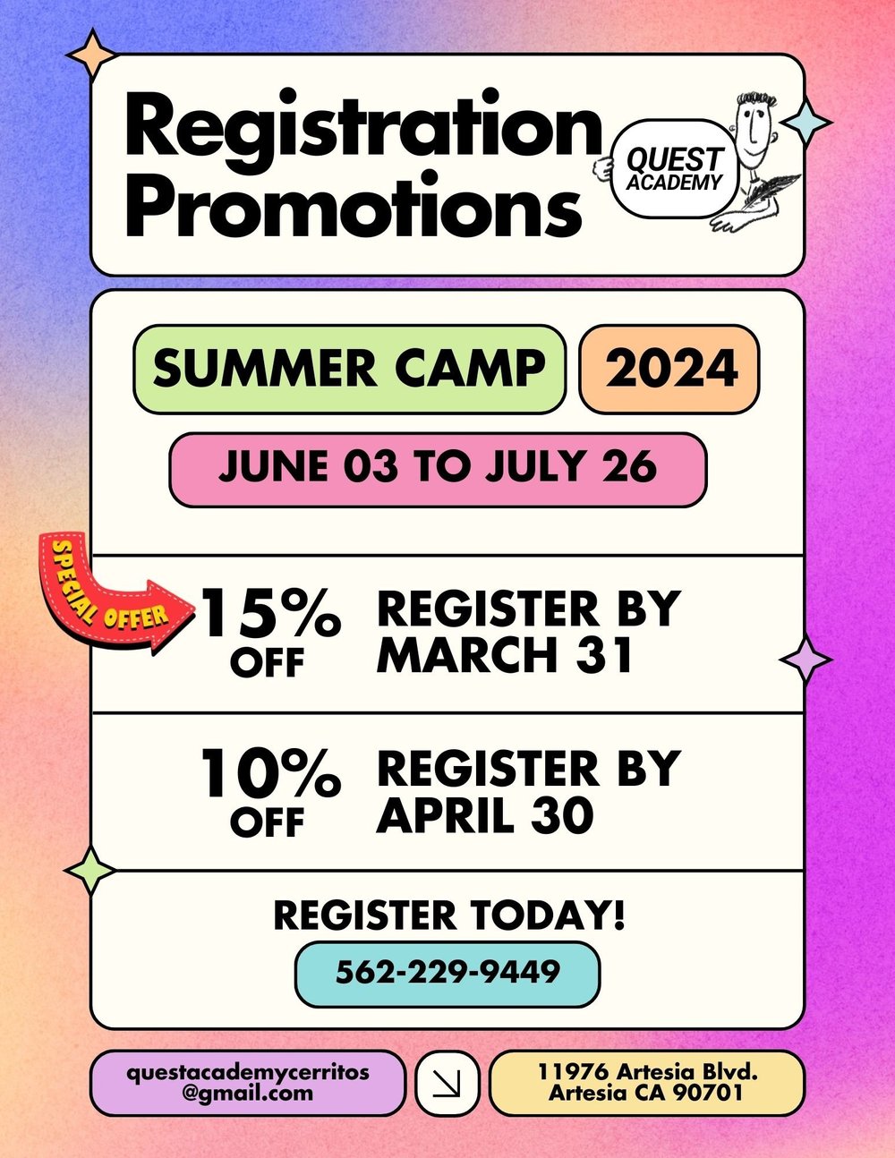 K-12 Summer Camp — Quest Academy