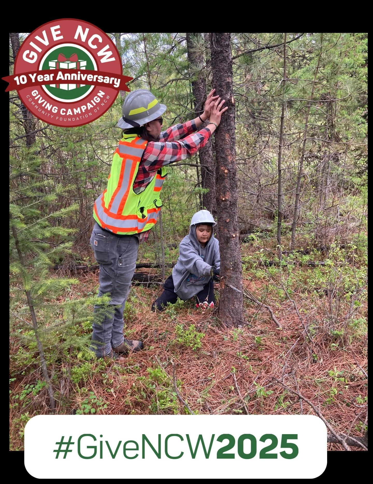 We are in the closing days of GIVE NCW! Every little bit supports our youth gaining ongoing mentorship from Natural Resource professionals with our Tribal and community partners. To support us, please follow the link in the bio. 

The Environmental A