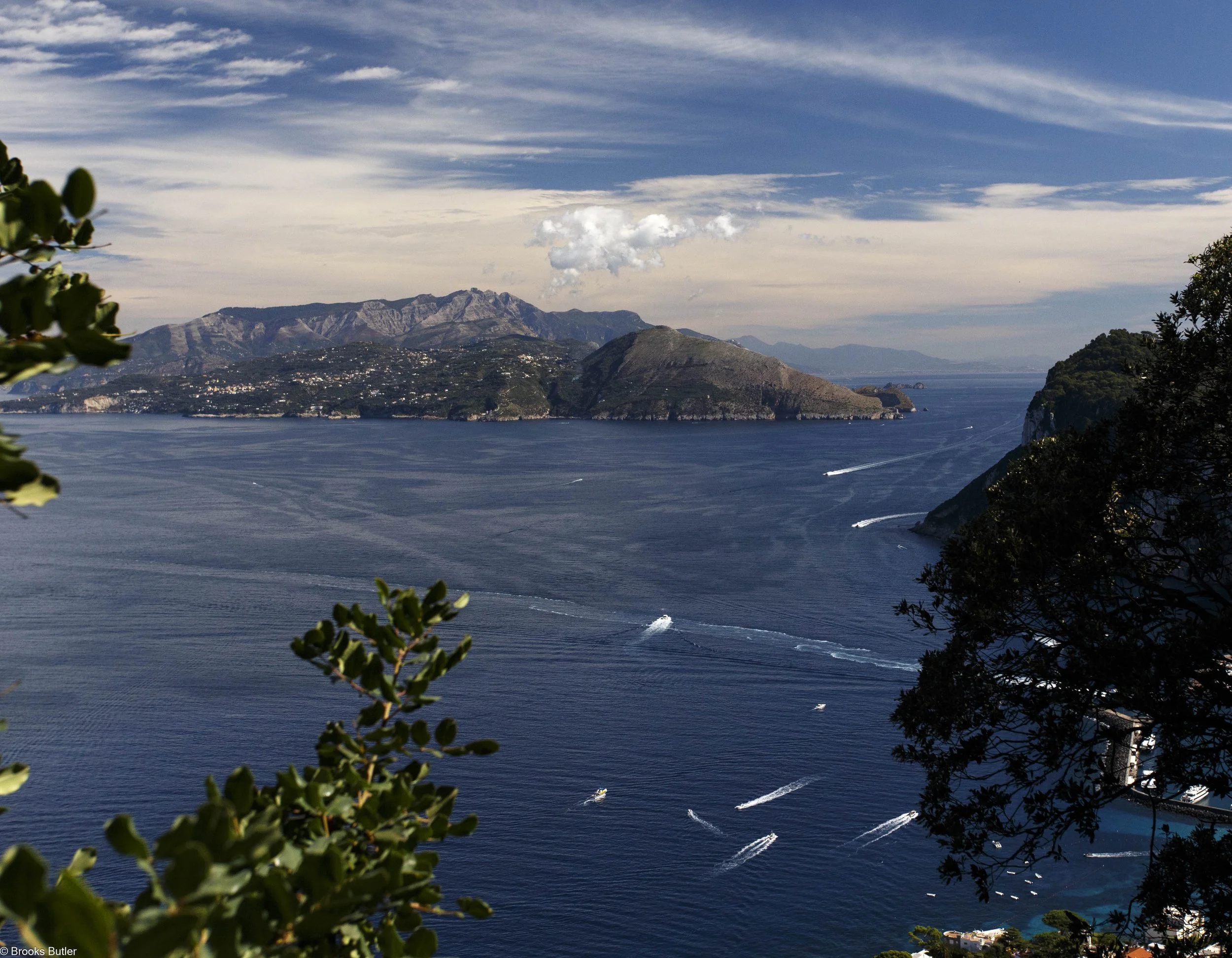 Mainland Italy from Anacapri