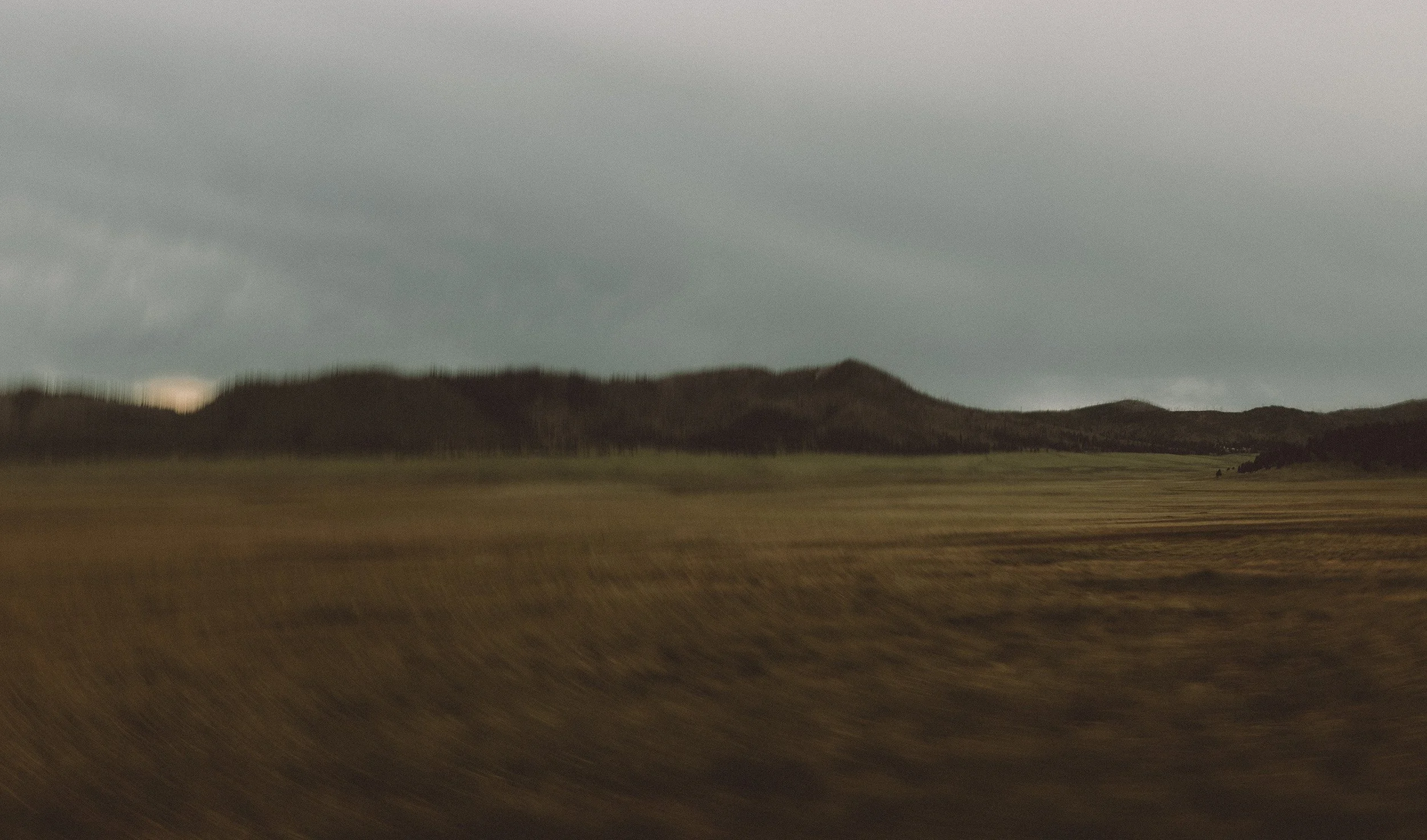 Abstract motion-blur landscape photography by Scorpion Rose Studio and Lafayette American. Earthy tones and cinematic texture used for mood-driven brand art direction.