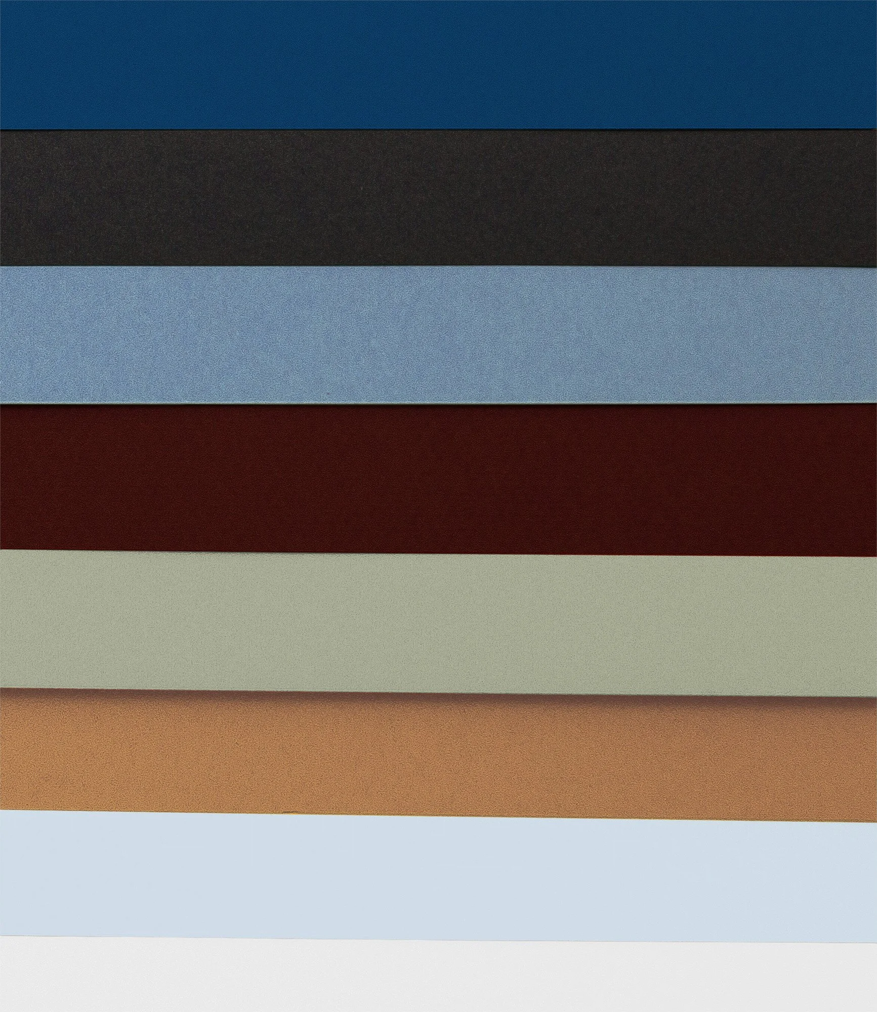 Earth-toned color palette and paper texture study by Scorpion Rose Studio and Lafayette American. Minimalist horizontal stripes used for brand development and visual design.