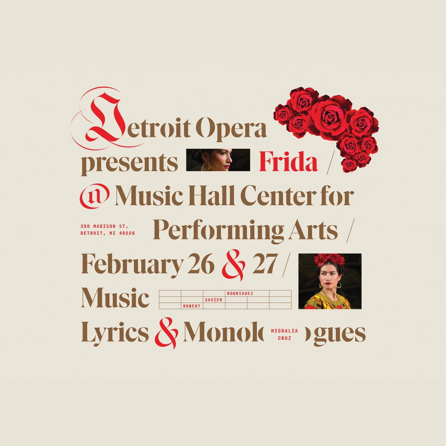 Detroit Opera — Scorpion Rose Studio