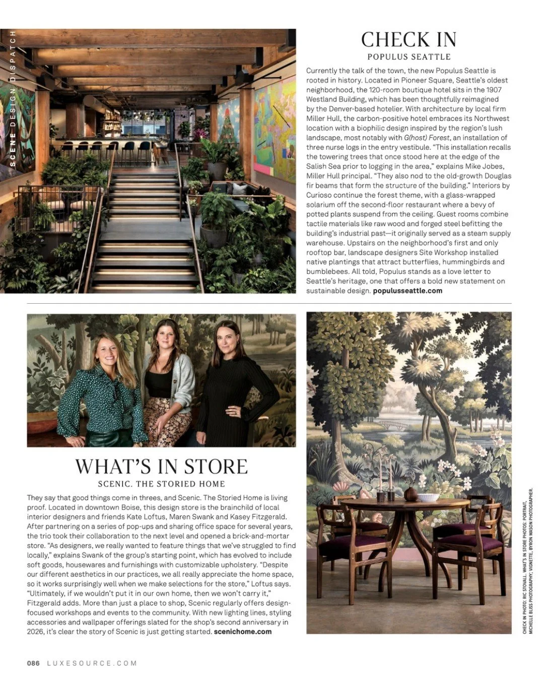 2025 is winding down on a high note!
We&rsquo;re honored to be featured in @luxemagazine in a beautifully written piece by @desert.ren surrounded by so many other talented people ✨
Feeling grateful, inspired, and excited for what&rsquo;s ahead!
. 
#s