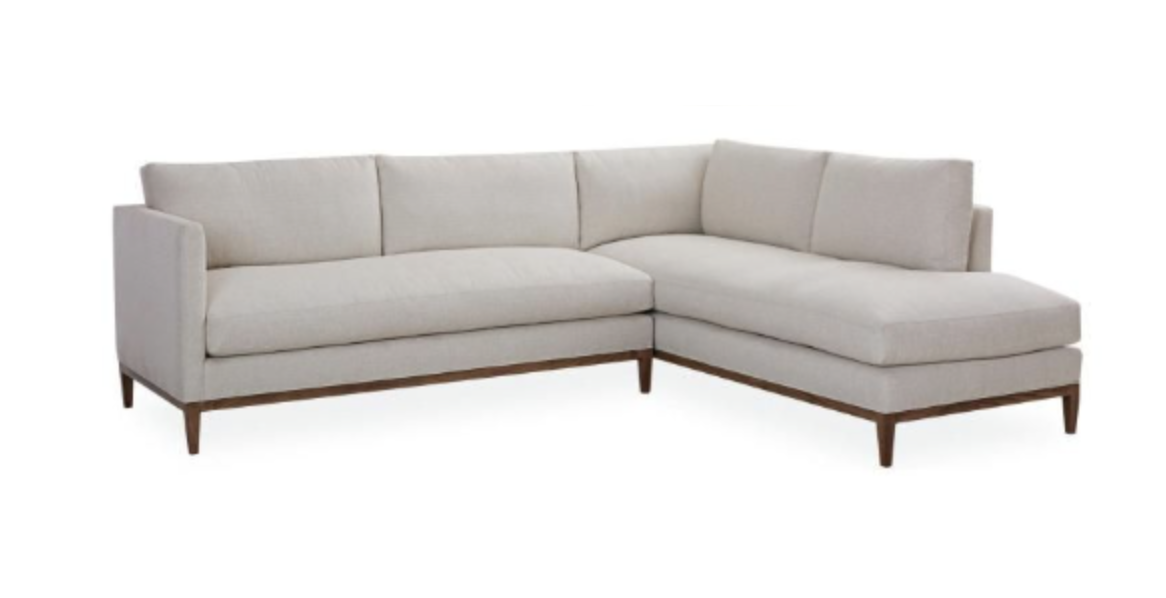 Dune Sectional with Bumper Chaise