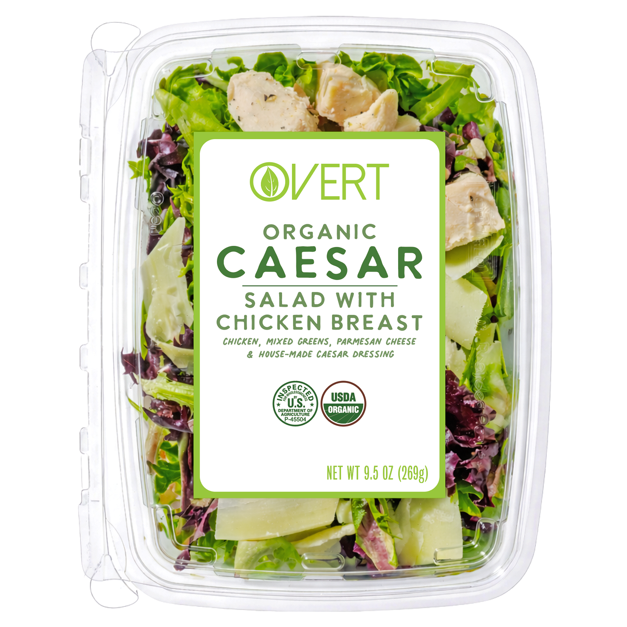 Organic        Caesar Salad with Chicken