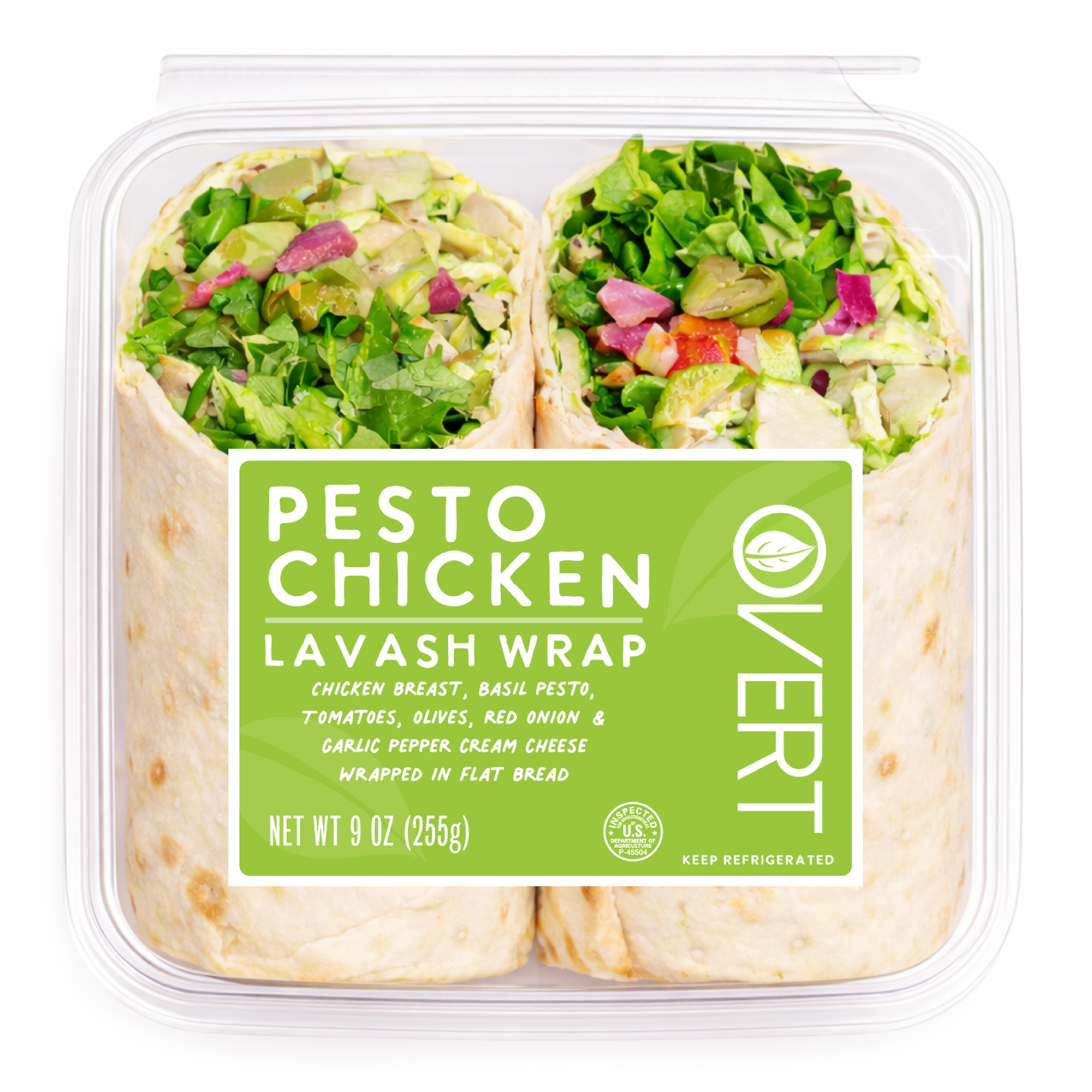 Pesto Chicken Lavash Wrap