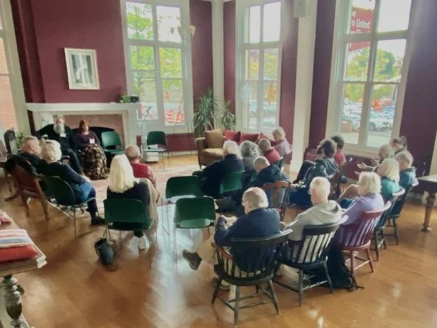Rochester Friends worshiping