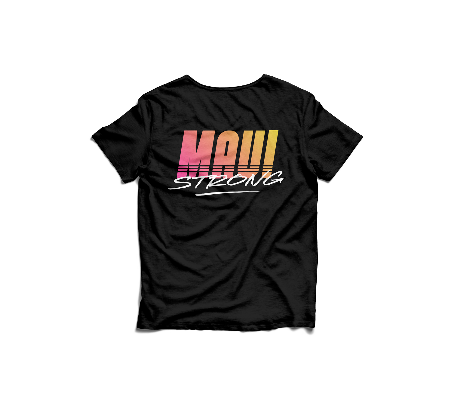 NEW ERA☆UNIV HAWAII Maui Strong T-shirt Men's Blue 84 White Hawaii Rainbow Warriors Maui Strong T-Shirt