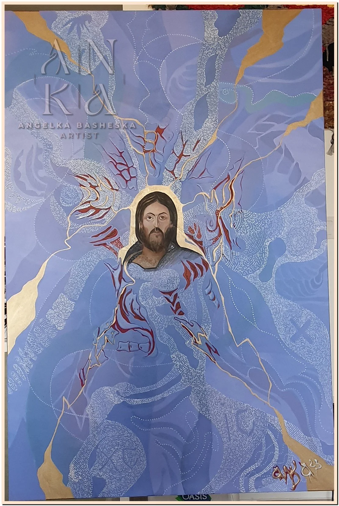 jesus cheist, god, love, lavander, soul, spirit, spirituality, angelka basheska
