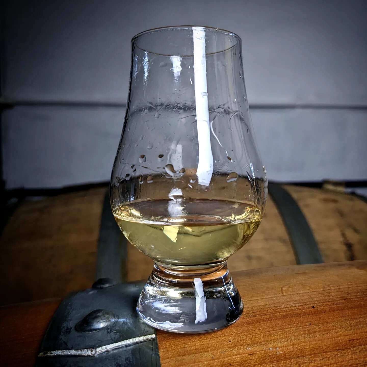 Cherry cask rum, still maturing, is showing promise. 

The flavor is influenced by cask age and type, with this particular rum being just 4 months old, and maturing in new wood. 

It's part of a series of unique casks we're developing, each offering 