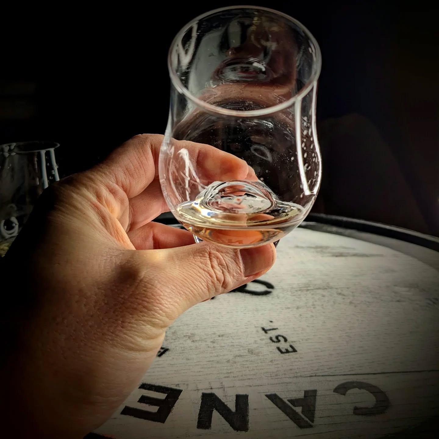 We distilled this rum sometime in July 2023, and barreled it in an ex Tokaji cask in December of the same year.

After 18 months, the rum is coming along beautifully, but not quite ready yet.