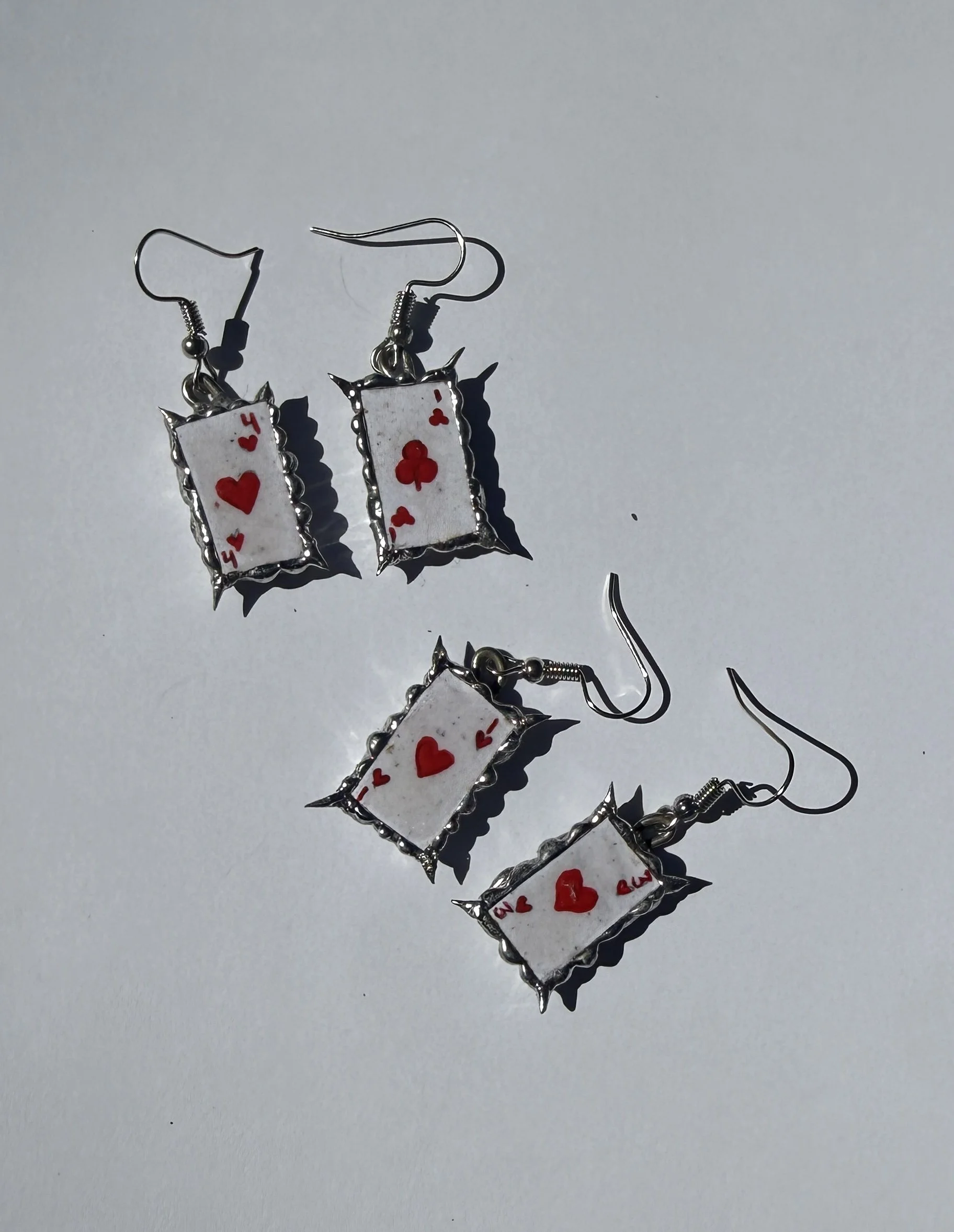 Deck Of Cards Earings