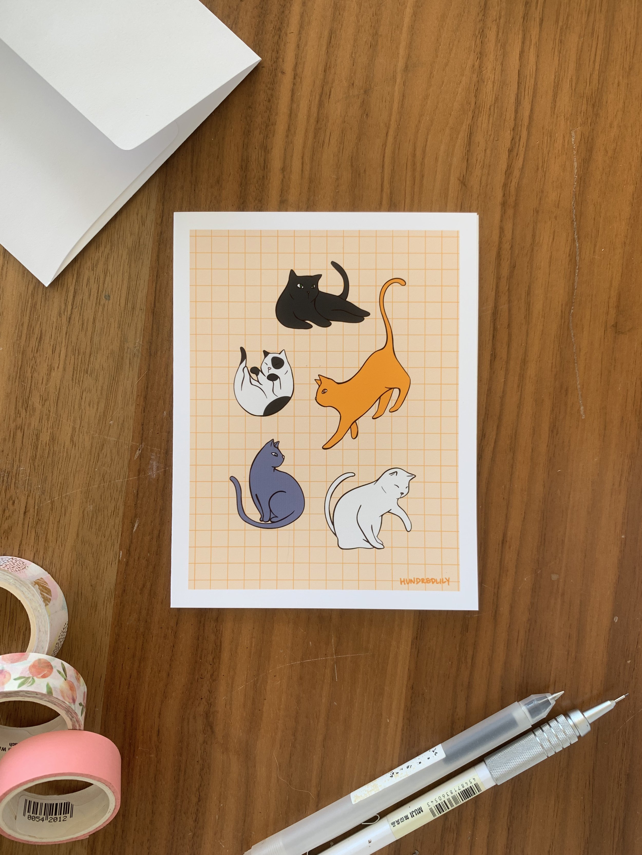 cats on yellow greeting card photo.jpeg