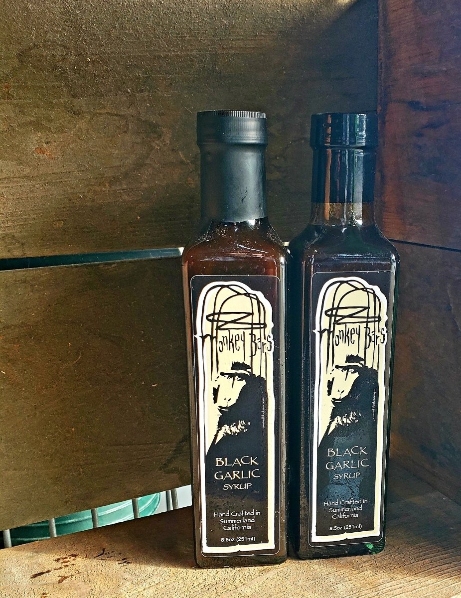 Monkey Bars Black Garlic Syrup