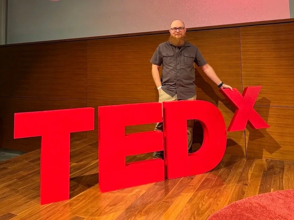 TEDx Stage Letters - 24"/30" Tall, 4" Thick | FREE SHIPPING